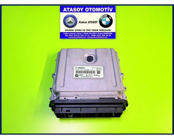 BMW E70 X5 4.0D MOTOR BEYNİ 8517016 8512411 8510841 8512295 8506574 0281018320 0281017485 0281017021 0281017449 0281016183 8517016-01 8512411-01 8510841-01 8512295-01 8506574-01 N57S